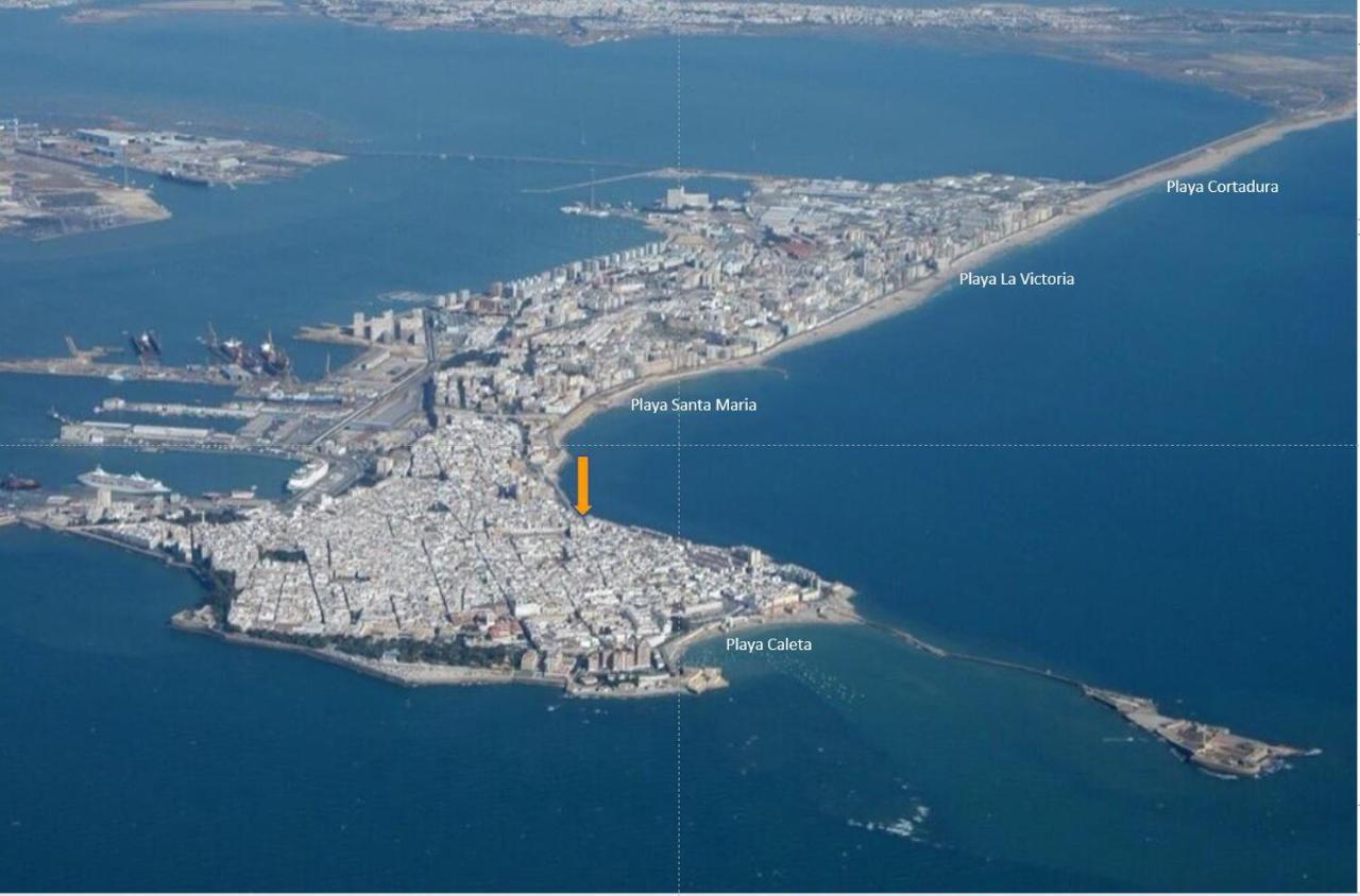 Apartamento Arboli Cádiz Buitenkant foto